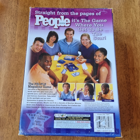People Magazine Weekly Board Game Ages 12 Years & Up 2002 New! - Picture 2 of 5